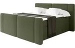 BOXSPRINGBETT mit Matratze H3/H4 - EVON KING Zanozek - 180x200 cm Gr&uuml;n