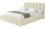 POLSTERBETT mit Bettkasten und Lattenrost, Boxbett ohne Matratze - SORA 120x200...