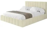 POLSTERBETT mit Bettkasten und Lattenrost, Bett mit Matratze H3/H4 - AMEA...