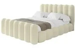 POLSTERBETT mit Bettkasten, Fu&szlig;teil und Lattenrost, Bett mit Matratze H3/H4 -...