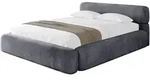 POLSTERBETT mit Bettkasten und Lattenrost, Boxbett ohne Matratze - ENORA-V1...