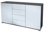 SIDEBOARD Santo Wei&szlig; matt
