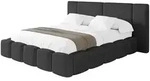 POLSTERBETT mit Bettkasten und Lattenrost, Bett mit Matratze H3/H4 - NILO 140x200