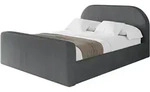 POLSTERBETT mit Bettkasten, Fu&szlig;teil und Lattenrost, Boxbett mit Matratze H3/H4...