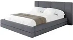 POLSTERBETT mit Bettkasten und Lattenrost, Boxbett ohne Matratze - TEVO 160x200