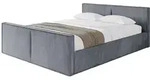 POLSTERBETT mit Bettkasten, Fu&szlig;teil und Lattenrost, Boxbett ohne Matratze -