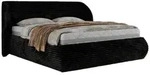 POLSTERBETT CAELA CLASSIC 180/200 - Schwarz Cord - Multipocket-Matratze