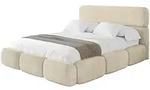 POLSTERBETT mit Bettkasten und Lattenrost, Bett mit Matratze H3/H4 - ELVA...