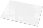 TISCHPLATTE 100x70 cm Farbe Wei&szlig;, glatt