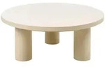 OUTDOOR-COUCHTISCH 80 cm 80 cm Metall Beige Vipiteno