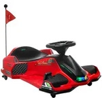 KINDER Elektro Gokart 12 V 3-8km/h Drift Kart mit Driftmodus Lichtern Musik