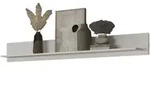 WANDBOARD wei&szlig; 170 cm Wandregal mit R&uuml;ckwandpaneel, B&uuml;cherregal