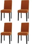 ESSZIMMERSTUHL Orange 4er-Set