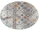 TISCHPLATTE fi60 cm Mosaikmuster mit Ornamenten