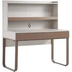 SCHREIBTISCH Boreo f&uuml;r Jugendzimmer, mit 2 Schubladen und Aufsatz mit Regalbode, 120