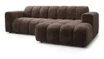 ECKSOFA TISI Braun Chenille