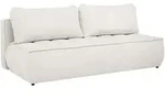 SCHLAFOSOFA Doris mit Schlaffunktion und Bettkasten, DL-System, Hellbeige