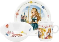 Seltmann Weiden KINDERGESCHIRR SET Compact Prinzessin bunt 3-tlg.