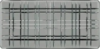 Nachtmann PLATTE Square grau 28 x 14 cm