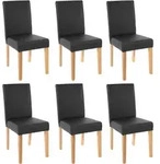 ESSZIMMERSTUHL Schwarz 6er-Set