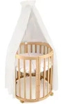 HIMMEL Baldachin mit Himmelstange f&uuml;r Babybett