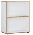 Aktenregal Salia B60 Honigeiche/Wei&szlig; ca. 60x74x33cm