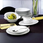 Seltmann Weiden TAFELSERVICE Trio Highline schwarz-wei&szlig; 16-tlg.