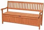 Gartenbank Houston ca. 159x90x59 cm Holz