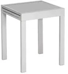 Balkontisch ausziehbar Ambia Garden Metall/Glas 65 cm