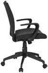 Drehstuhl Soft Schwarz ca. 54x104x44cm