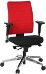 Drehstuhl Pro-Tec 350 Rot/Schwarz