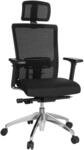 Drehstuhl Astra Lux Schwarz ca. 57x138x52cm