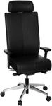 Drehstuhl Pro-Tec XXL Schwarz ca. 59x138x49cm