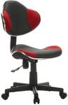 Jugenddrehstuhl Kiddy GTI 2 ca. 45x86-101x42 cm Rot,Grau