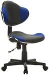 Jugenddrehstuhl Kiddy GTI 2 ca. 45x86-101x42 cm Blau,Grau
