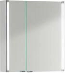 Spiegelschrank LED-Line 2 t&uuml;rig ca. 61x67 cm Wei&szlig;