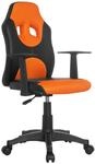 Jugenddrehstuhl Kid Racer ca. 54x90-100x48cm Orange,Schwarz