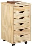 Rollcontainer Nils ca. 35x66x39 cm Kieferfarben