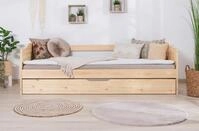 Ausziehbett Holz Melinda ca. 204x96x63 cm Kiefer
