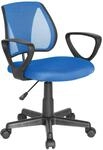 Jugenddrehstuhl Kiddy CD ca. 58x75-92x45 cm Blau