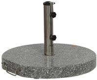 Schirmst&auml;nder Metall/Granit f&uuml;r &Oslash; 4,8 cm