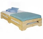 STAPELBETT RONNY 90x200 cm natur