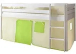 Spielbett Holz Malte ca. 90x200 Beige/Gr&uuml;n
