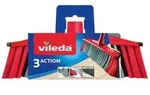 Besen Vileda-3 Action-Besen -Kopf Bordeaux