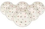 FR&Uuml;HST&Uuml;CKSTELLER Petite Fleur wei&szlig; &oslash; 20,7 cm 6er Set