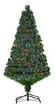 WEIHNACHTSBAUM Tannenbaum Christbaum LED Lichtfaser Baum Stern 8 Modell