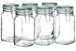 Einmachglas-Set Gothika ca. 1,45l, 6-teilig