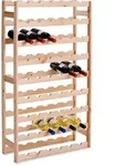 Weinregal Naturfarben