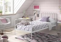 Kinder-/Juniorbett Alice ca. 90x200 cm Wei&szlig;