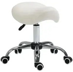 ARBEITSHOCKER Drehstuhl Drehhocker Rollhocker Sattelhocker Hocker Wei&szlig;